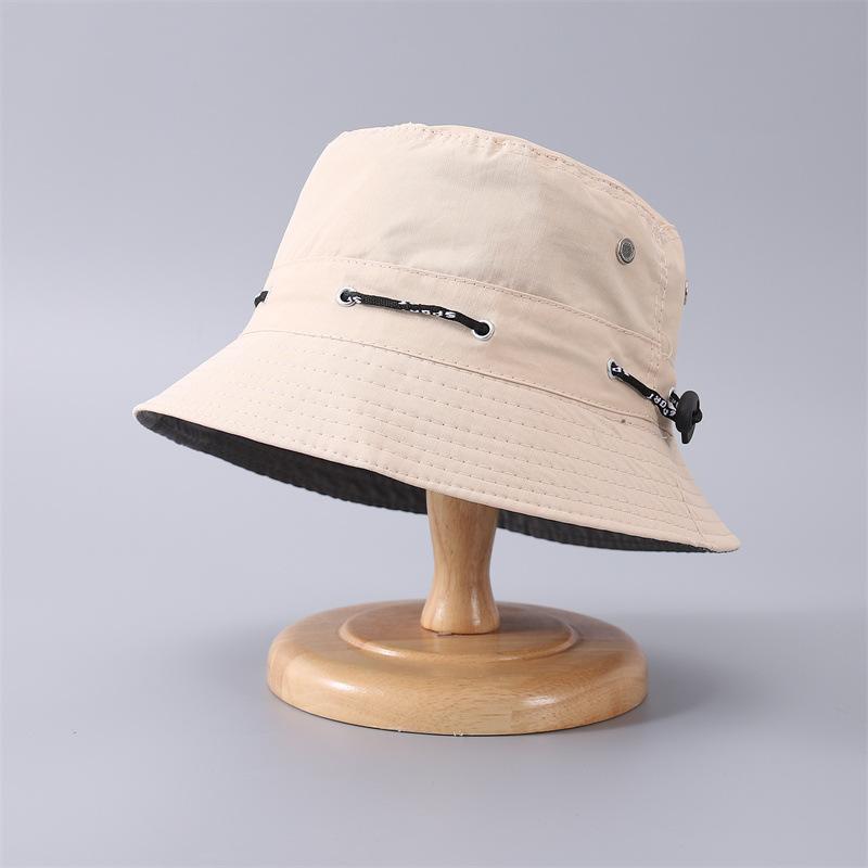 Mesh Breathable Basin Hat Men's Spring and Summer Hollow Sunshade Bucket Hat Outdoor Leisure Mountaineering Hat Manufacturer