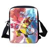 Kids Cartoon Crossbody Bag School Durable Oxford Fabric Shoulder With Fun Print Ages 6-12