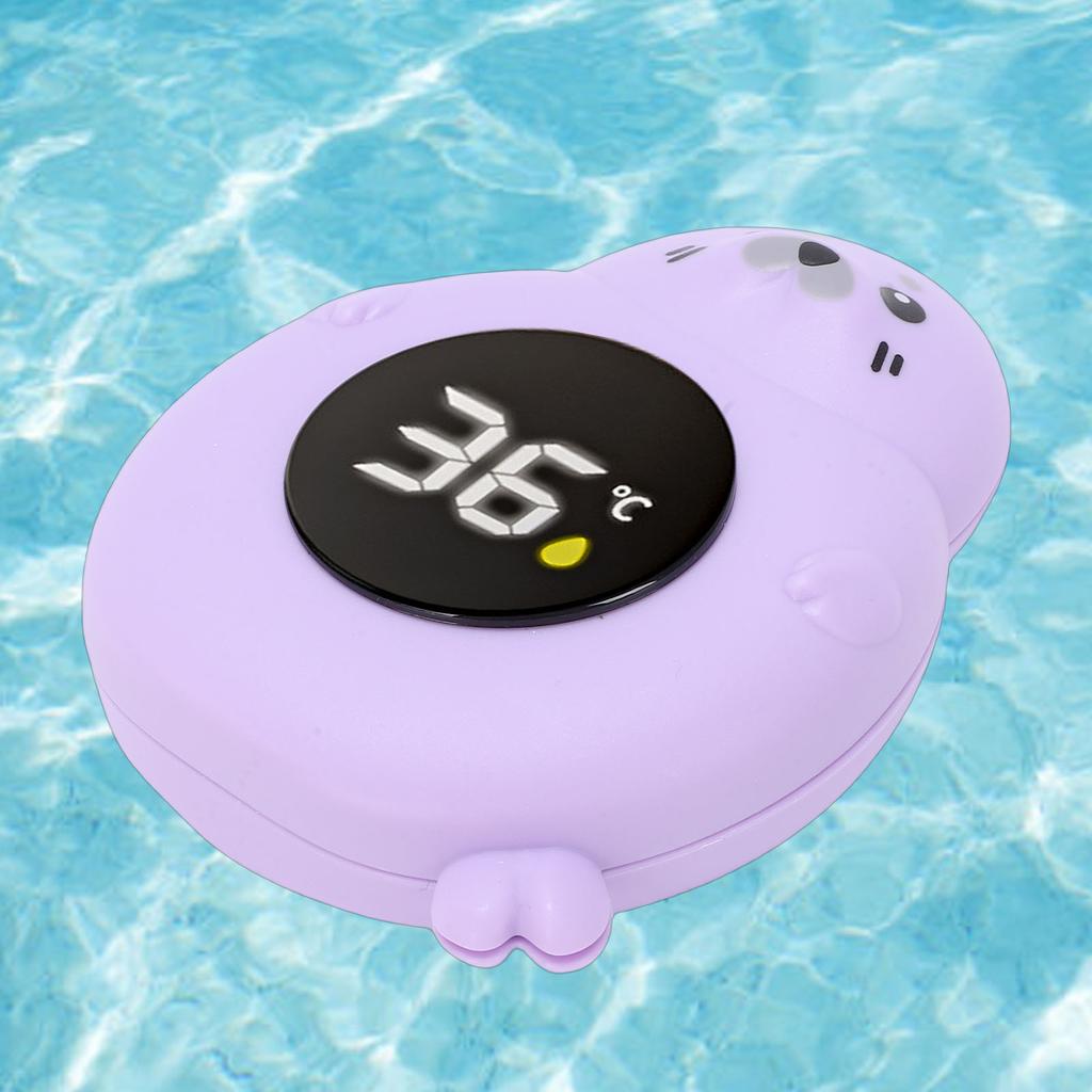 Baby-Bade-Thermometer Cartoon   LED Digitales Wassertemperatur-Thermometer Spielzeug für Säuglinge Kleinkinder Badewanne Schwimmbad