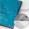 Moderne Einfache Ozeanlandschaft Poster Druck Leinwand Malerei Strand Seelandschaft Wandkunst Bilder für Wohnzimmer Schlafzimmer Dekoration