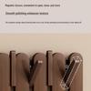 Piano Key Solid Wood Wall-Mounted No-Drill Coat and Hat Rack