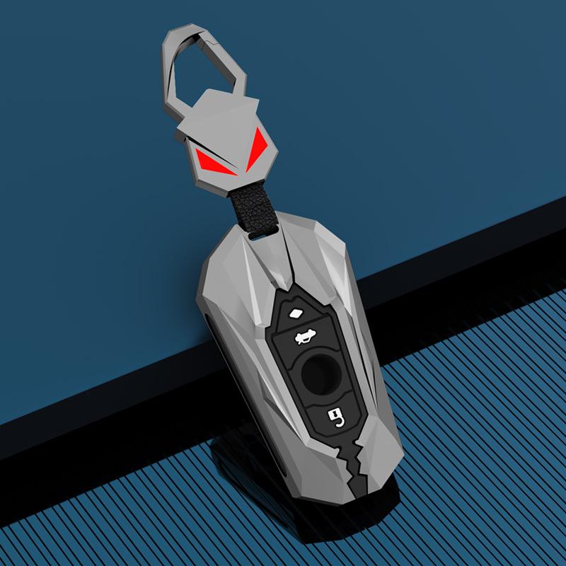 BMW Key Case Cover: Compatible with 5 Series, 3 Series, X3, X1, LCD X5, Blade 530, 7 Series, 1 Series, 525, and X2.