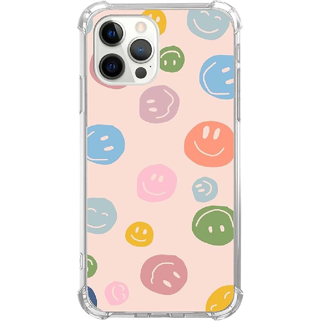 Pink Halloween Pumpkin Ghost Case Compatible with iPhone 14 Pro Max, Witchy Pumpkin Halloween Boo Cover for iPhone 14 Pro Max, Cool Cute TPU Bumper