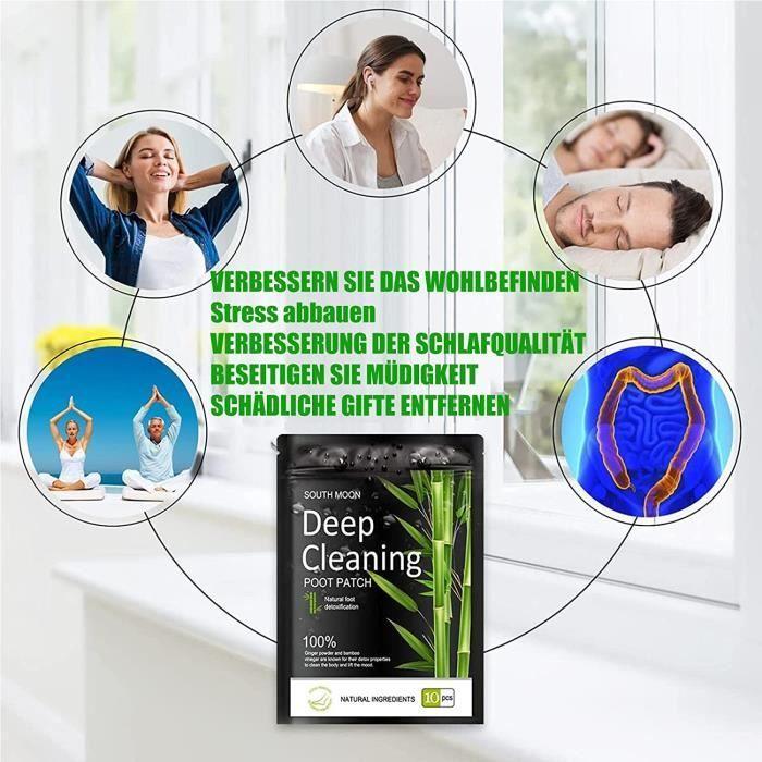 Detox Foot Patch,Détox Pour Les Pieds,Patches de Pieds,Cleansing Detox Patches De Pieds,Patchs Detoxifiants Plantaires