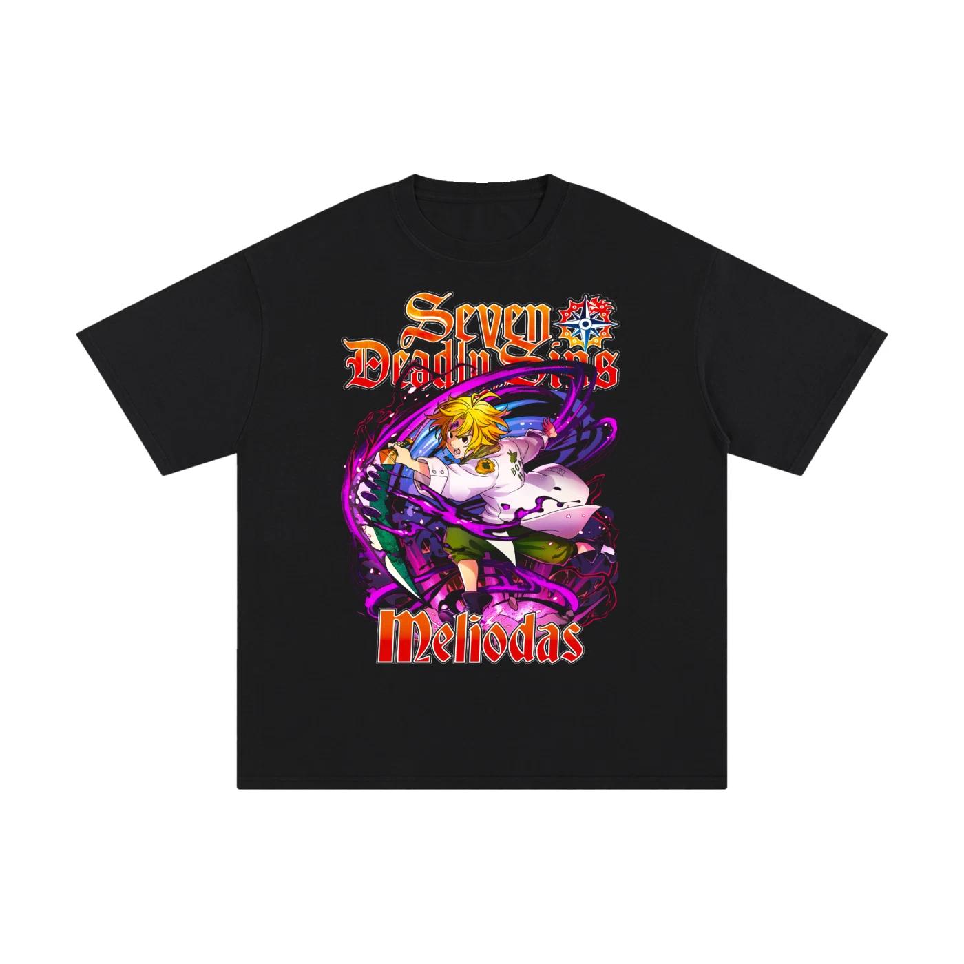 Seven Deadly Sins Anime T-Shirt Meloidas Seven Deadly Sins All unisex T-Shirt 130