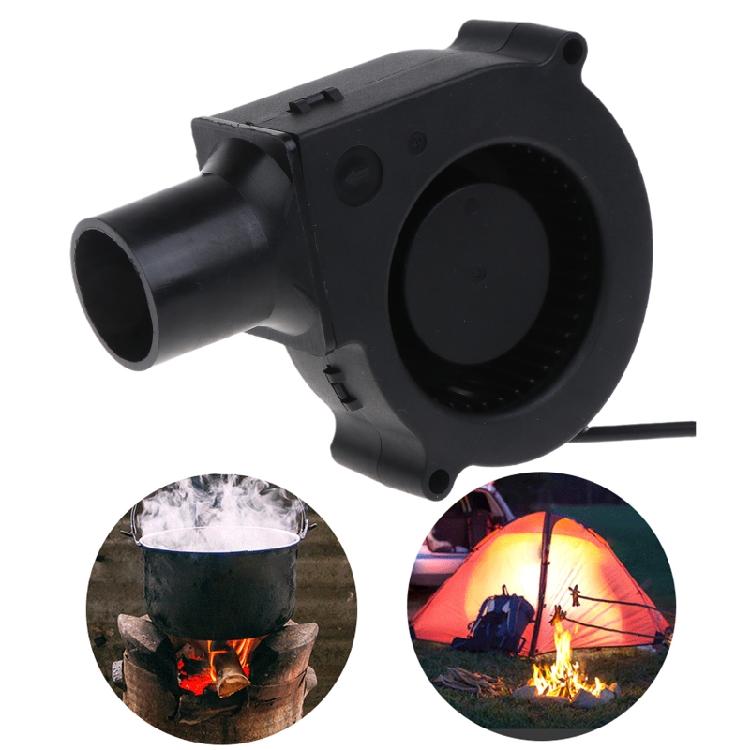 75mm Blower 75x75x30mm 12V Smelting Metal Fan BBQ Fan for w Air Duct for Green E