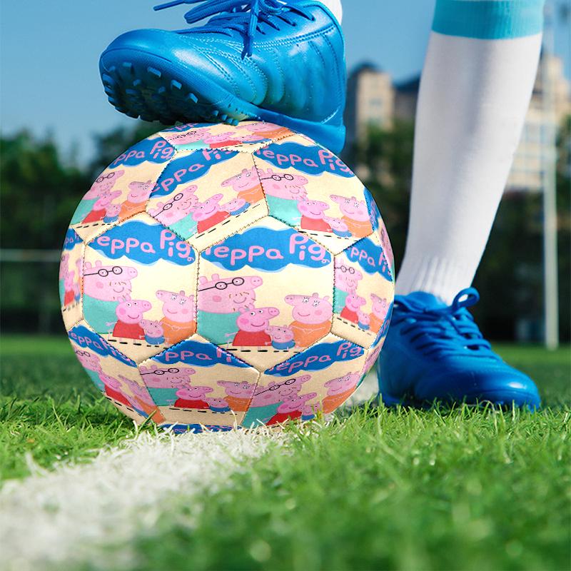 Pink Pig Print Size 5 Soccer Ball, PU Wear Resistant Football for Match Training and Daily Practice, Birthday Gift for Soccer Fans