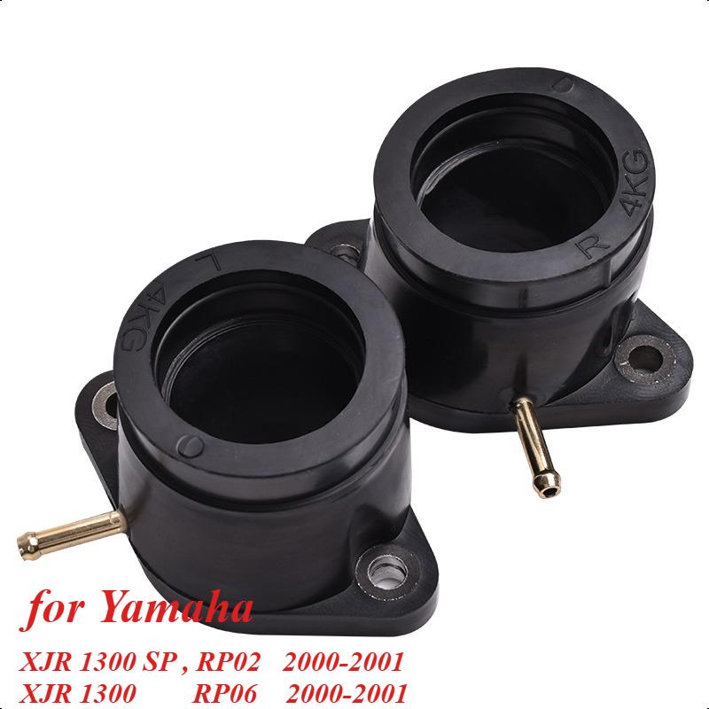 4KG-13586-00 Carburetor Air Inlet Intake Manifold Pipe Interface Adapter for Yamaha XJR 1300 SP 2000 2001 XJR1300 RP06
