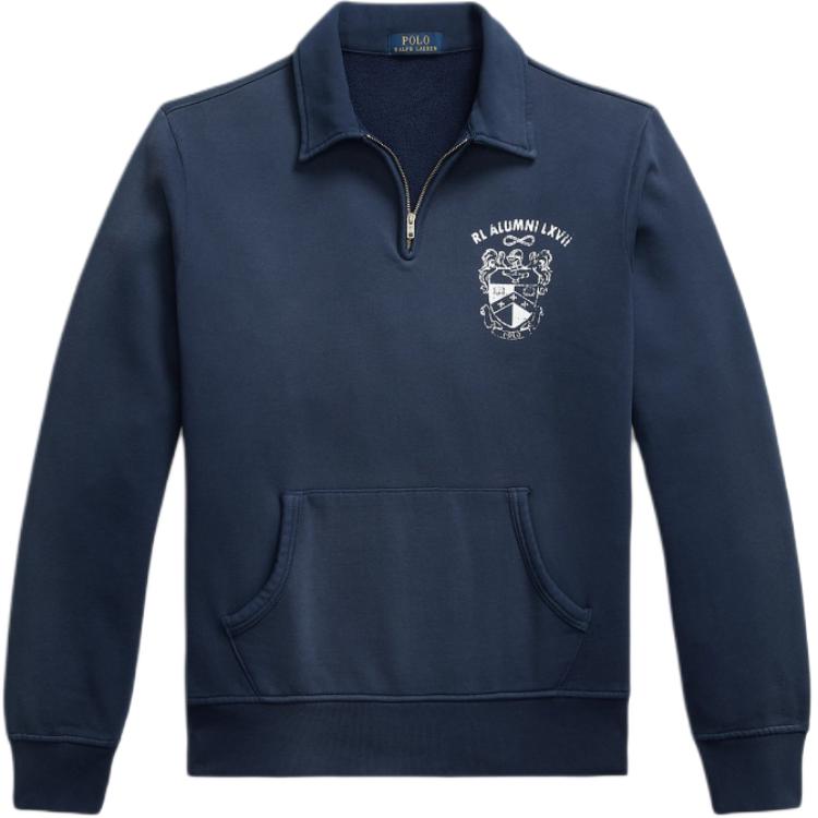 

Polo Ralph Lauren Свитшот с высоким воротником на молнии с принтом и длинными рукавами мужской свитшот MNPOKNI16824457-410 S