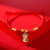 Chinese Style Snake Year Bracelet Hand Rope Fortune Bracelet Retro Lucky Red Rope  Couple