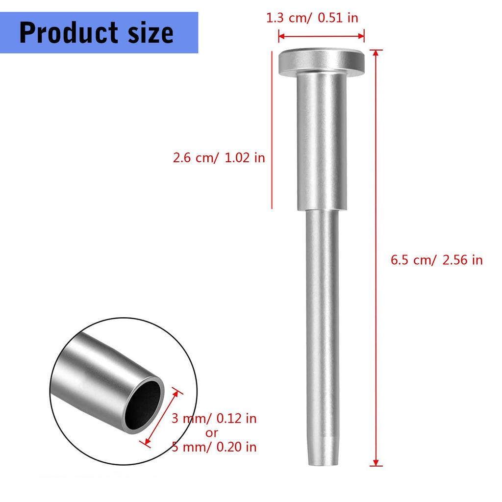 10pcs Steel Invisible Cable Railing Set Receiver & Swage Stud End Cable Railing Systems Suitable for Wood/Metal Posts