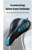3D Ergonomic Silicone Bike Saddle Cover, High Elastic Shock Absorption, Breathable Non-Slip Cushion for Mountain Cycling