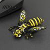 Customizable Poseable Figure 3D Printed Articulated Bee Toy Keychain Ornament Posable Mechanical Creature Model Insect Figurine for Desktop