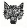 Realistic Werewolf Half Face Mask Gothic Horror Texture Adult Halloween Masquerade Carnival Cosplay Party Dress‑Up Prop