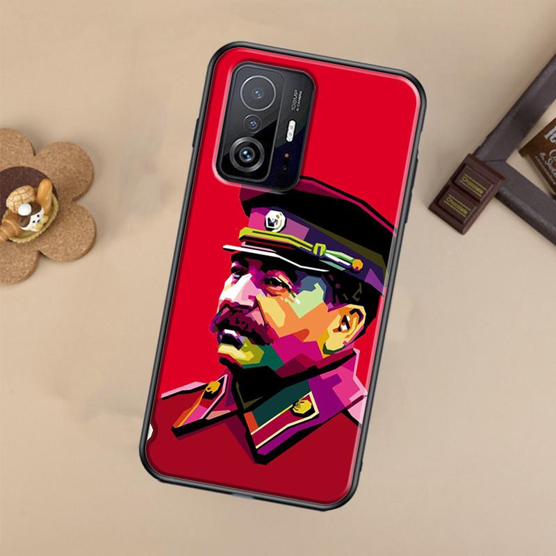 Russian Stalin Ussr Case For Xiaomi 13 14 Ultra 11T 12T 13T 14T Pro POCO X7 Pro X3 X5 X6 F3 F5 F6 M6 Pro Cover