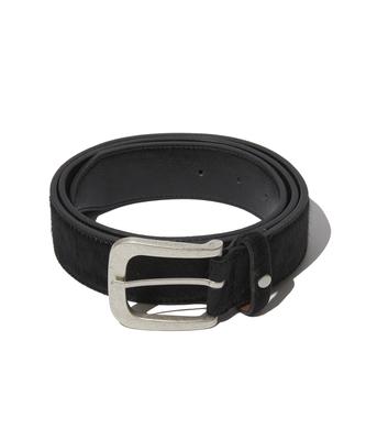 Seuweideu Calfskin Belt [Black]