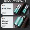 Metal Drill Bit Conversion Head with Knurled Sleeve for Household Repairs, Assembly Work and General Tool Use Daily