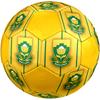 South Africa National Football Size 5 Soccer Ball, Machine-Stitched PVC, Durable & High Bounce, All Ages Fit, Fan Merchandise, Matches & Outdoor Use.