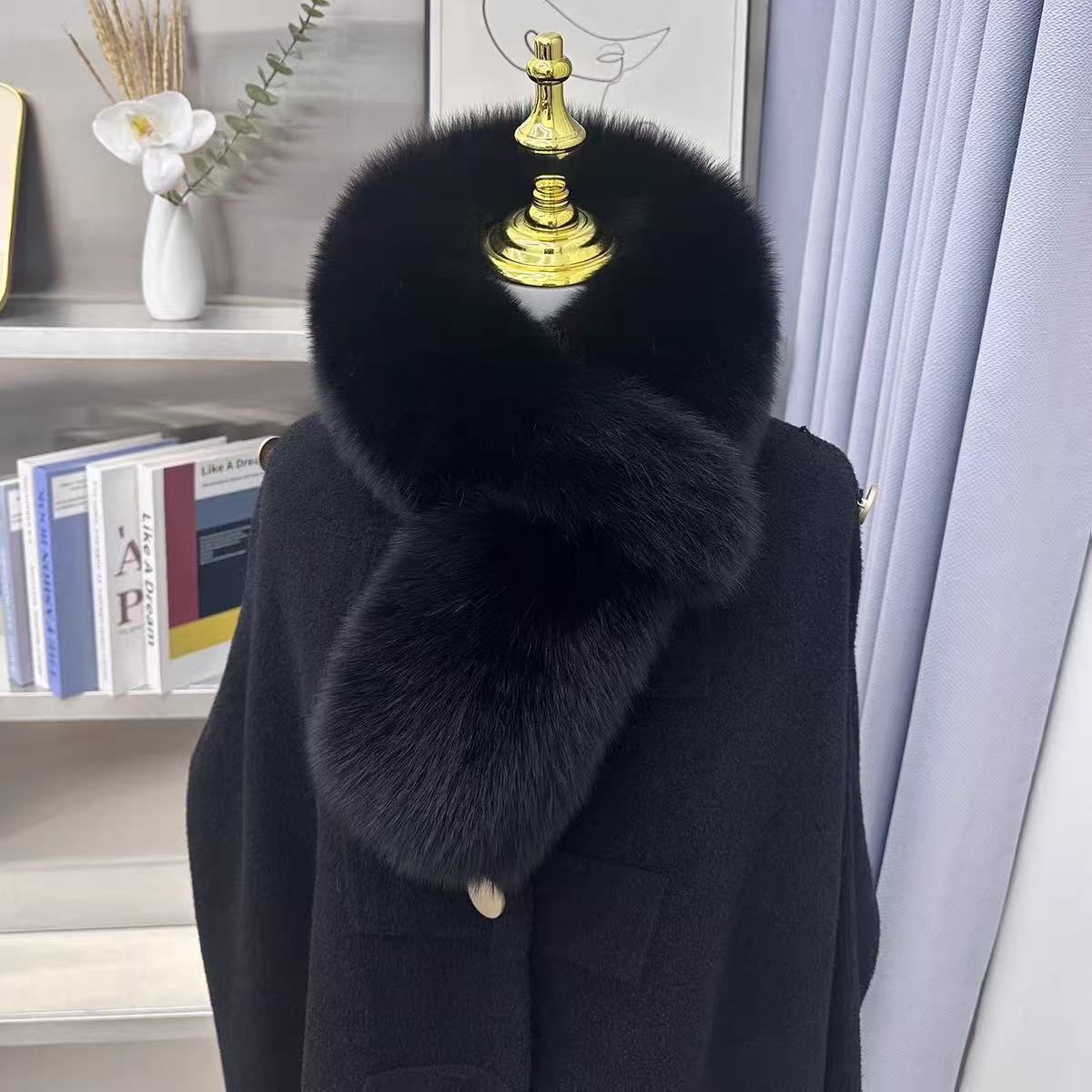 Winter Warm Thick Versatile Hairy Neck 90cm