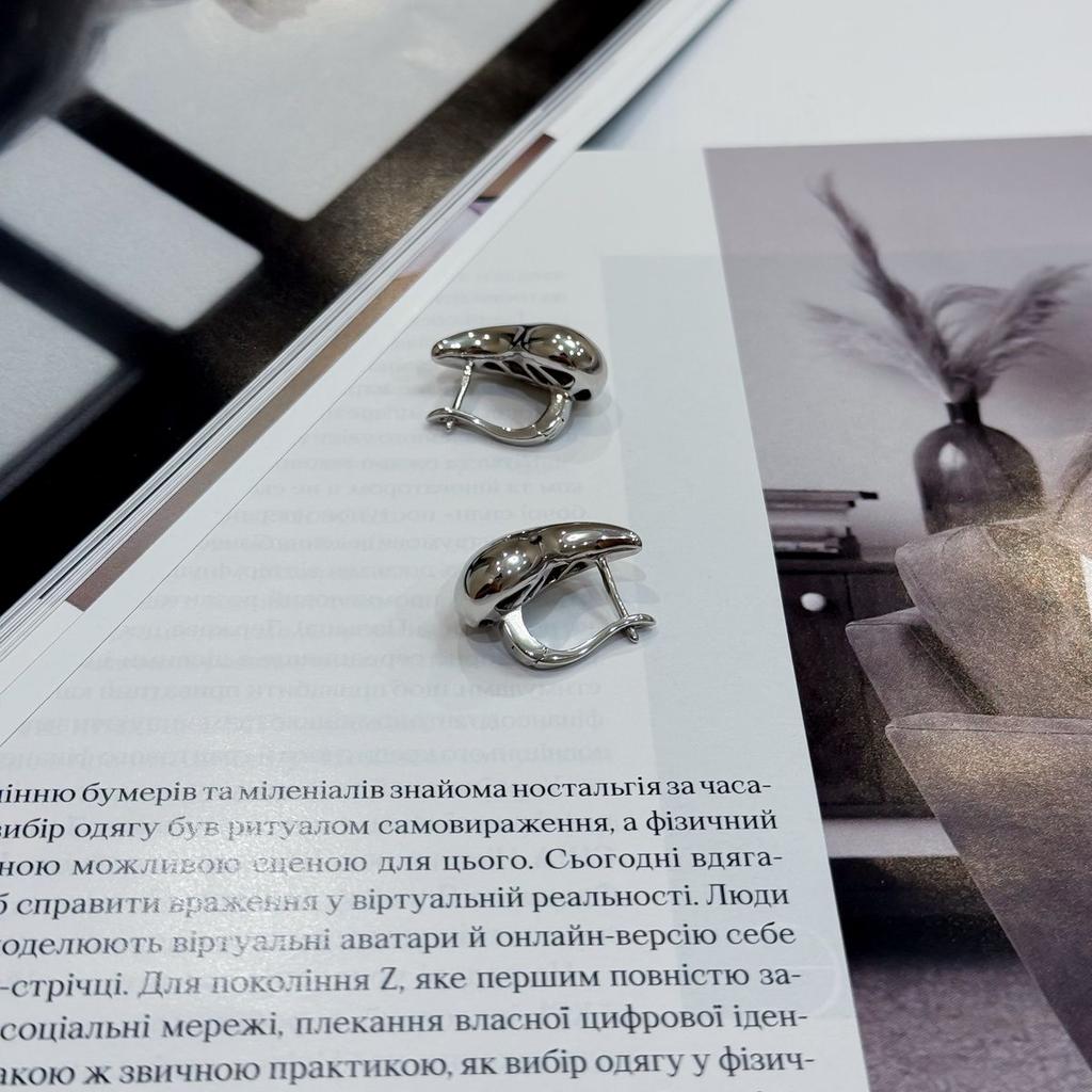 Silberohrringe ohne Steine (2175315)