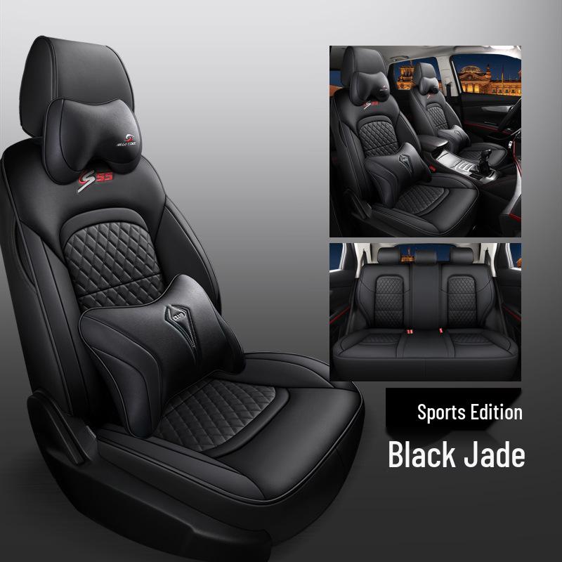 CLY Custom Leather Seat Cover: Stylish, All-Season Fit for Changan CS55