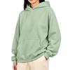 Damen Kapuzenpullover mit Tasche, Farbiger Pullover