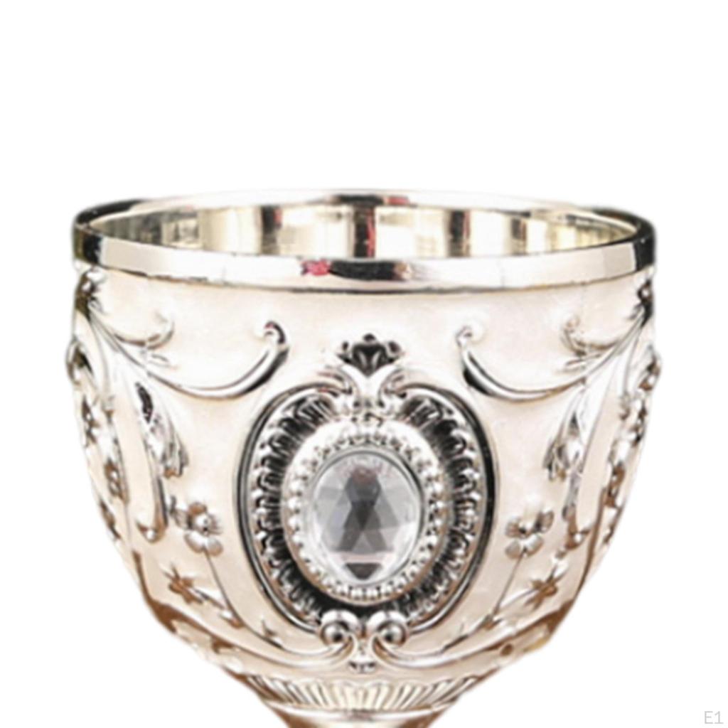 30ML Metal Embossed Wine Cup Halloween Party Camping European Style