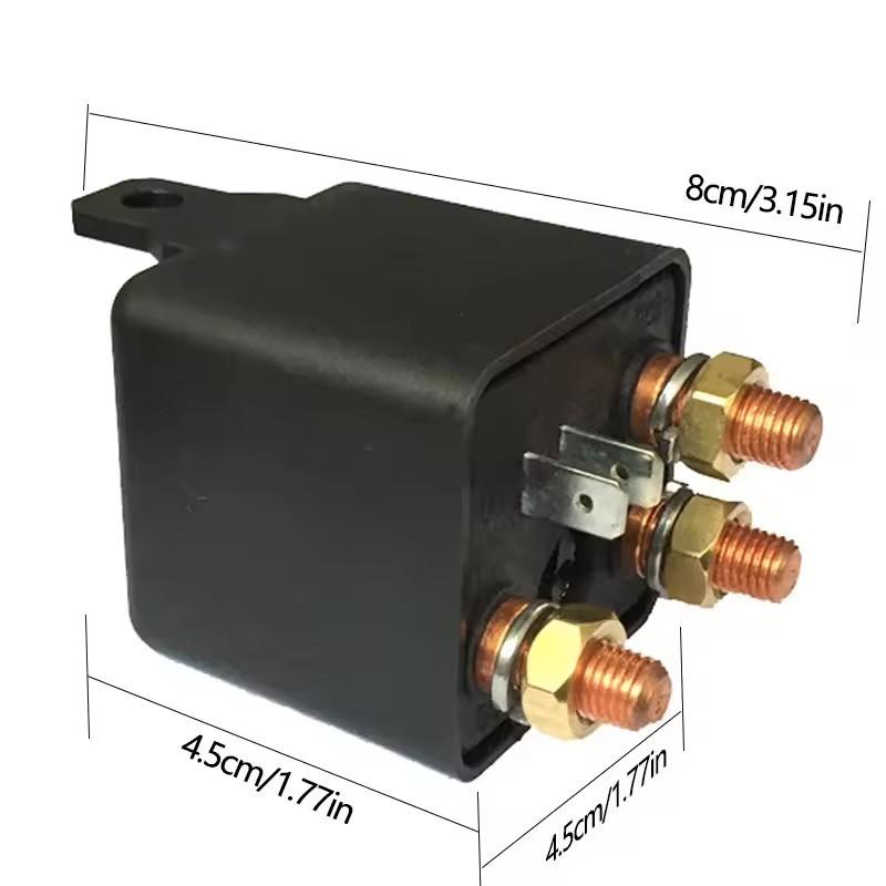 4/5 Pin Car Relay 12V 24V 250A Continuous Type Power Motorcycle Battery Control Switch Terminal Automotive Starter Relay