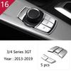 Für BMW 3 4er 3GT F30 F31 F32 Innenraum Handschuhfach Beifahrer Werkzeugkasten Zierleisten Pailletten Dekorabdeckung Zierleiste Auto Styling Zubehör