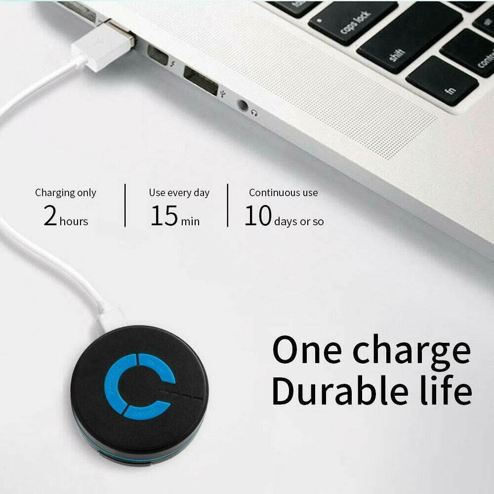 Aufkleber für die Nackenmassage, Mini, praktisches elektrisches Schulter- und Nackenmassagegerät, EMS-Puls, Ganzkörpermassage-Aufkleber