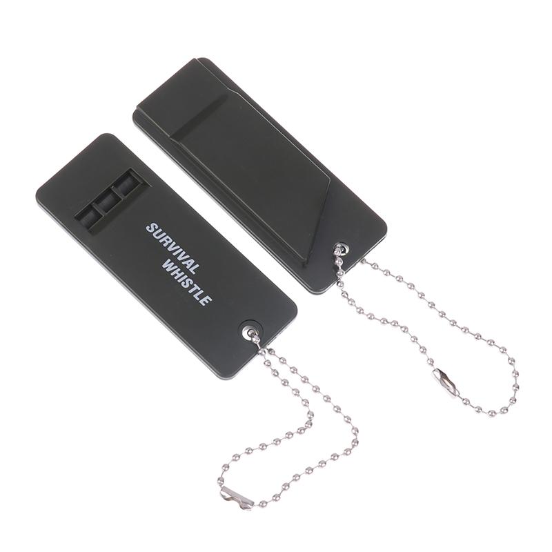 

3Pcs 3-Frequency High Decibel Whistle Outdoor Hiking Survival Emergency Camping Tool Multifunction Earthquake Relief Whistle