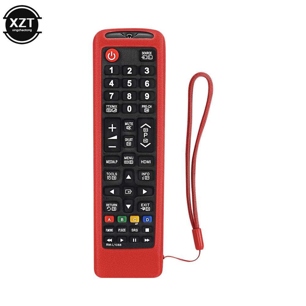 TV Remote Control Case With Anti-Fall Hapo Dustproof Protective Durable Silicone Soft Solid Home For Samsung AA59-00816A 00611A