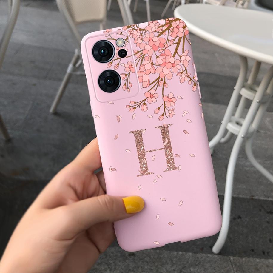 For OPPO Find X5 Lite Case CPH2371 Fashion Crown Letters Silicone Phone Cover For OPPO FindX5 Lite 5G Funda FindX5Lite Soft Case