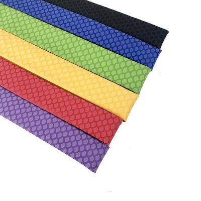 Black Fish Scale Diamond Pattern Heat Shrink Tube for Fishing Rod Handles