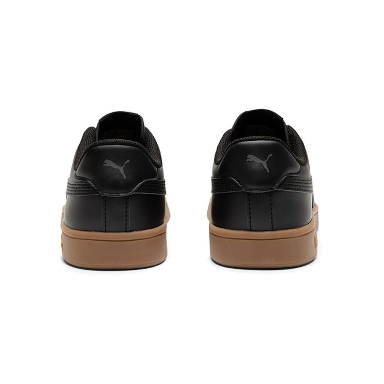 Puma Tênis Cano Baixo Smash V2 Tênis Unissex Preto Marrom 365215-12