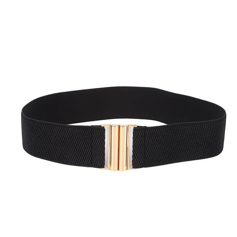 

Стильный хлопковый женский простой черный и фиолетовый эластичный пояс для утяжки талии для жакетов Black Gold