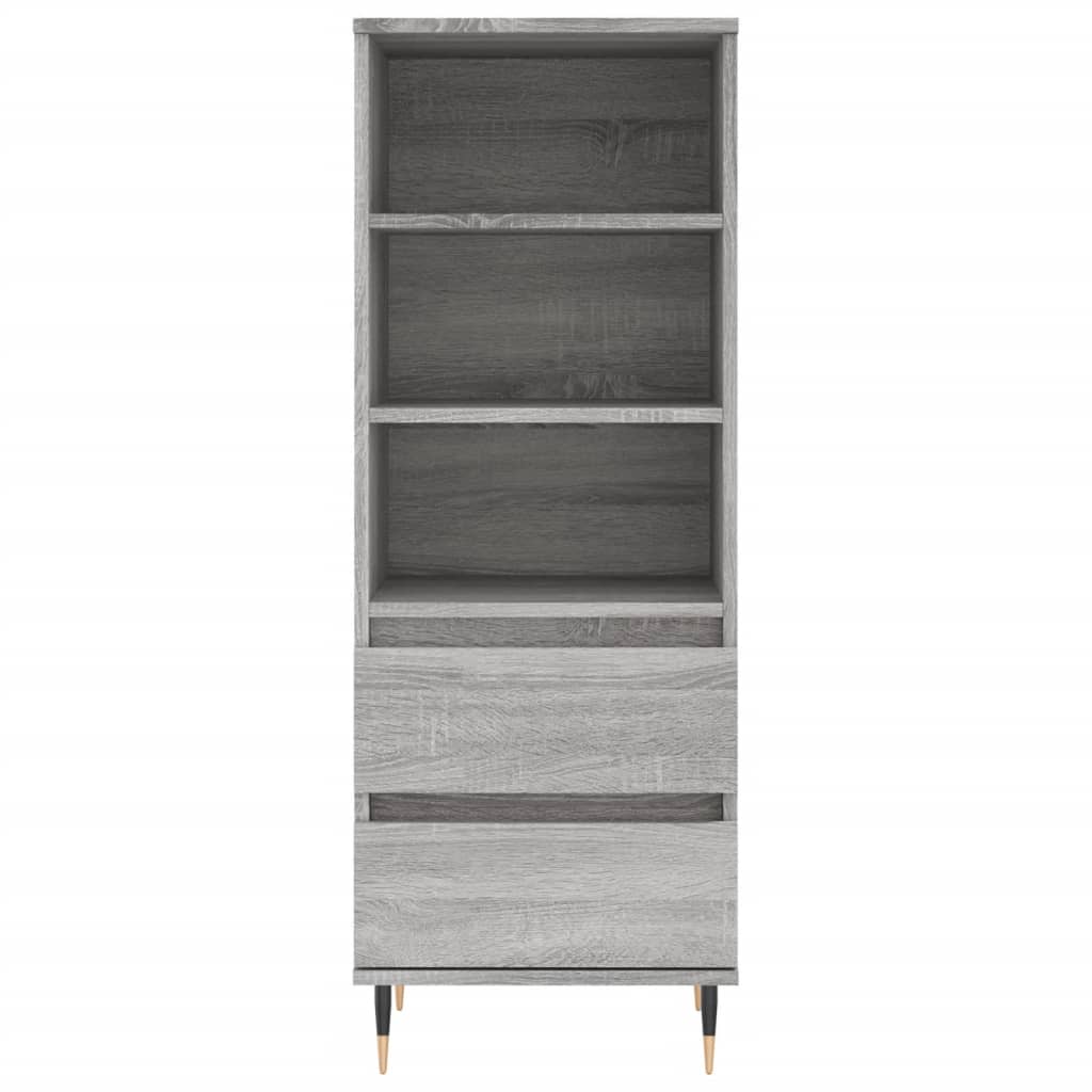 Highboard Gray Sonoma 40 x 36 x 110 cm Particleboard