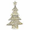 Christmas Tree with 120 Warm White LEDs 150 Cm Rattan