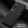 for oneplus 9rt 5g case leather texture car magnetic holder back cover for oneplus9rt one plus 9 rt 9r t plus9rt phone cases