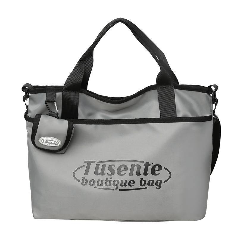 Women's Messenger Bag Letter Print Student's Large Capacity Shoulder Bag Men's Handbag