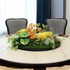 Luxury Round Centerpiece: Artificial Flowers for Dining Table or Restaurant Decor