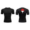 Fitness Sportbekleidung Kompressions-T-Shirt Fitness Sport Laufen Eng Tischtennis Schläger Druck Fitnessstudio T-Shirts Athletische Sommeroberteile T-Shirt