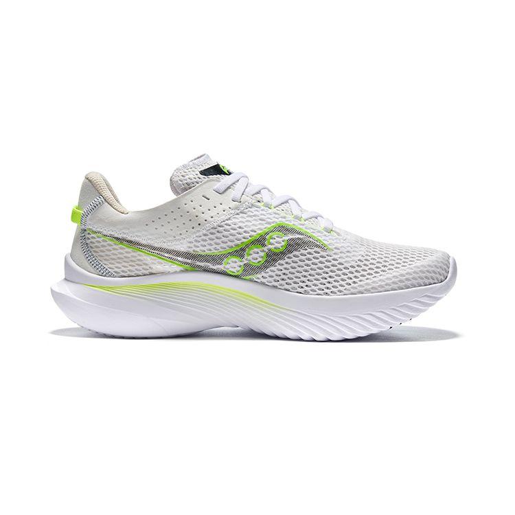 Saucony Kinvara 14 Men's White Slime Running Shoes S20823-75