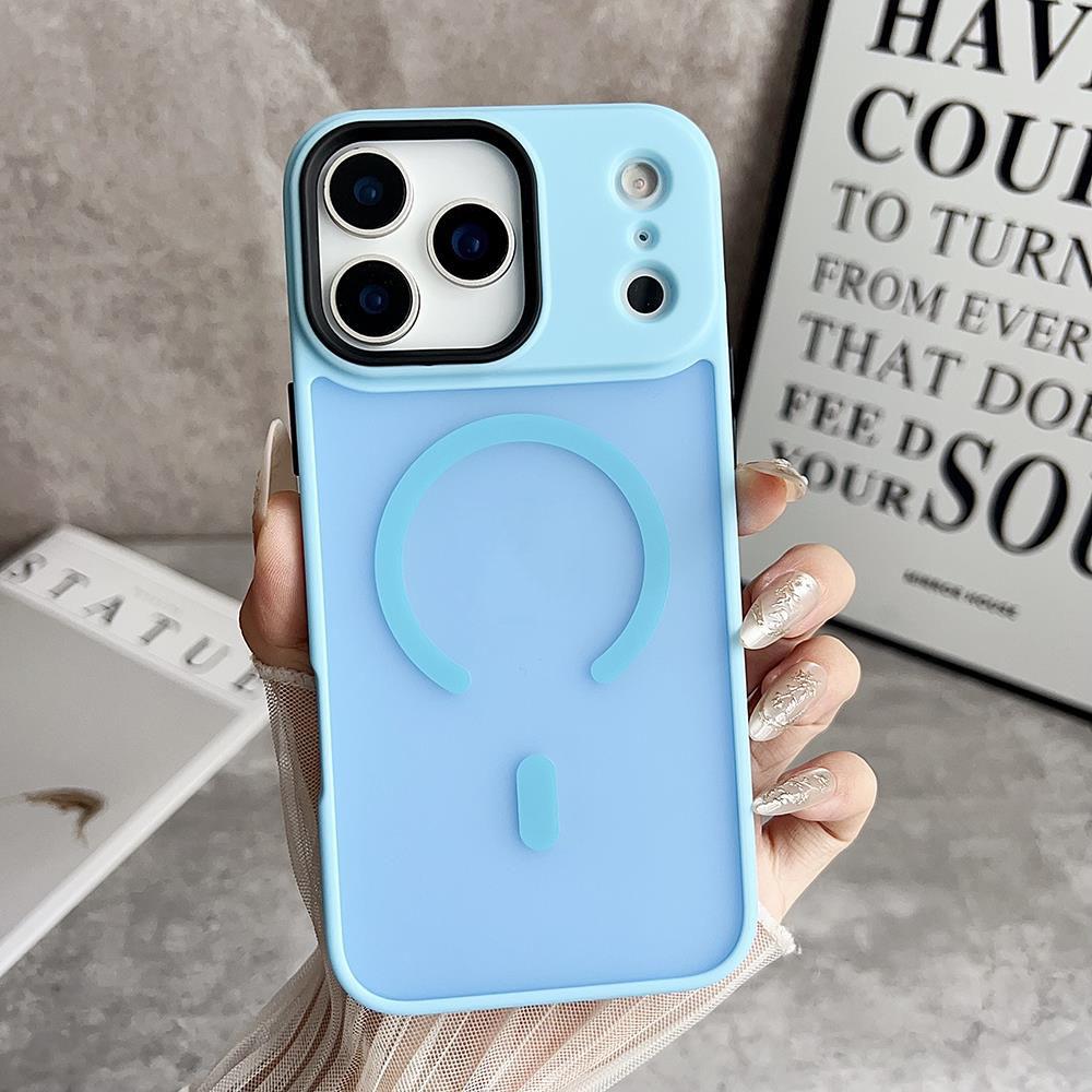 Magnetic Luxury Armor Shockproof Case For iPhone 17 Pro Max 17 Pro 17Air Matte Hard Cover
