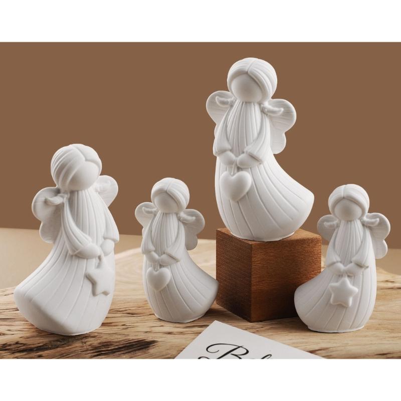 2Pcs Angel Wing Silicone Molds for Handmade Candle Soap Home Decoration Multipurpose Silicones Moulds for Epoxy Resin