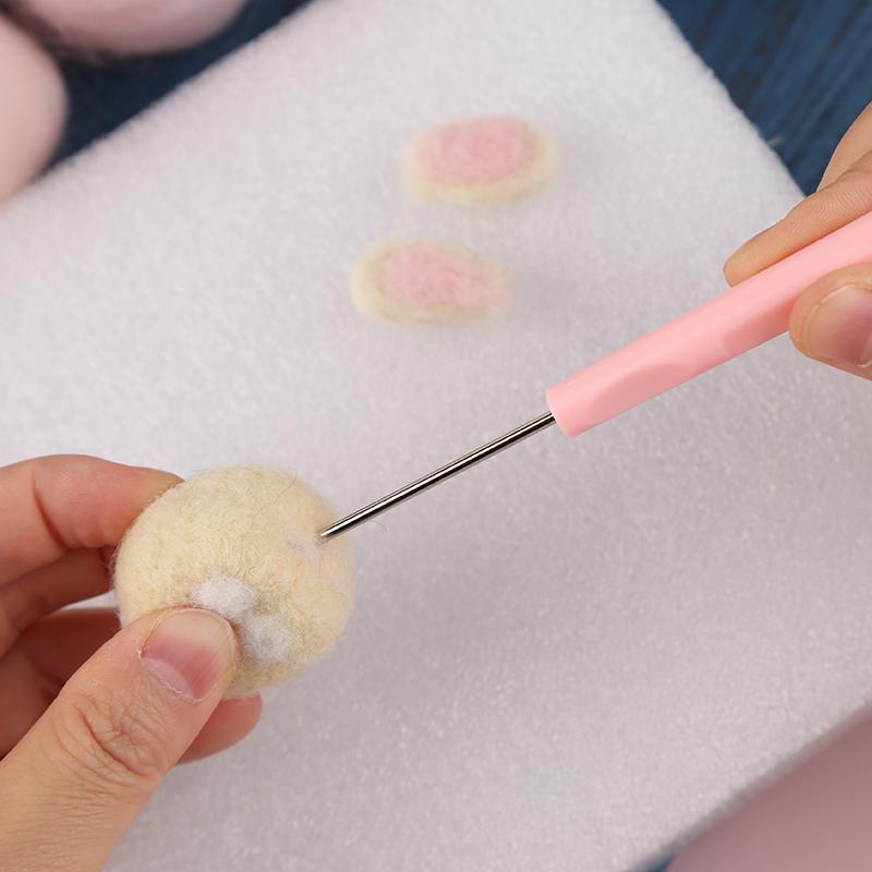 4 szt. Plastikowy uchwyt szydła do szycia do samodzielnego szycia, naprawa, szydło do szycia z płótna, narzędzia do szycia ze skóry, zestaw do szycia z dziurkaczem, szydło do szycia, szycie ręczne