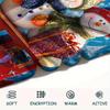 Snowmen Print Flannel Blanket, High Quality Comfortable for All Seasons, Home Decor, Warmth and Comfort, Perfect for Christmas Gifts