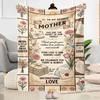 Mother's Love And Inspiration Blanket Suitable for sofas,travel, living rooms also a good gift for friends and family Suitable for all seasons.