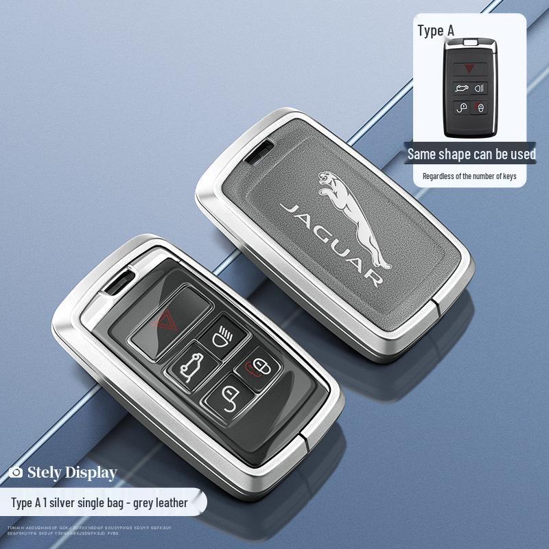 Jaguar Key Cover: Fits XFL, XEL, E-Pace, F-Pace, F-Type, I-Pace, XJ, XE - Women's Protective Car Shell