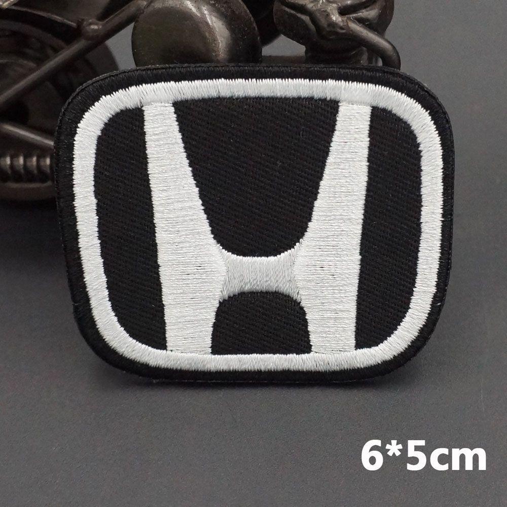 

Embroidered Patche Armband Backpack Badge Hook Backing Clothing For Honda CB400 CB650 FCBF CBR25ORR CRF SH3O0 NC75O Accessory Sewing style чёрный